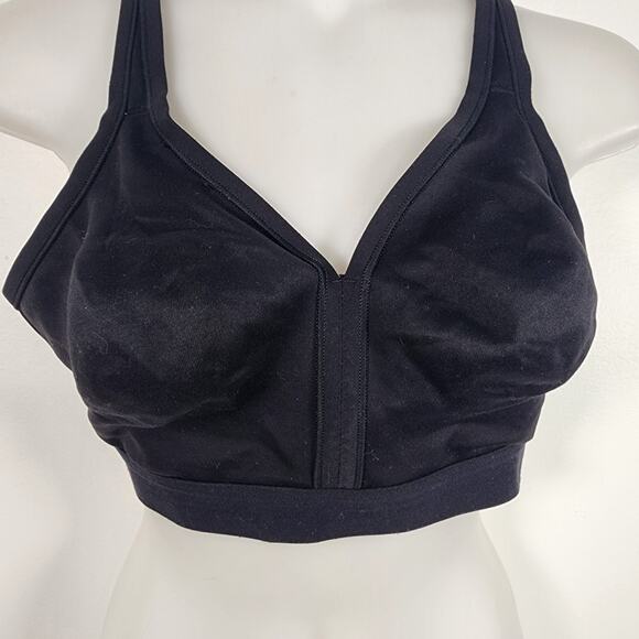 Soma Women Embraceable FC Wireless Unlined Bra Size 36D Black Full Coverage - Picture 3 of 10